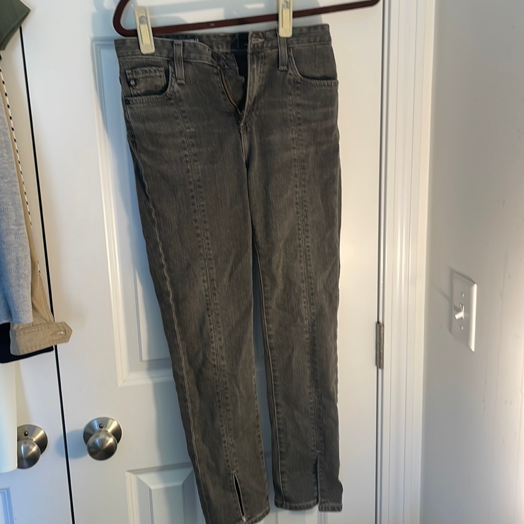 A And G Cropped Black Jeans . Worn Once. Excellent Condition
